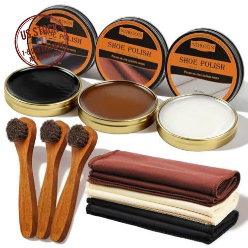 9pcs shoe polish kit - 9pcs, kit,