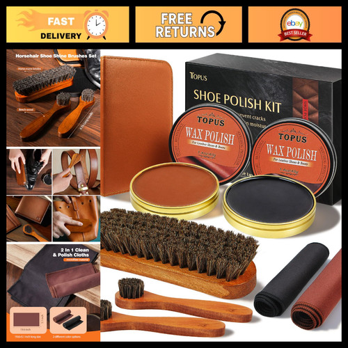 Complete piece shoe polish - 8-piece,