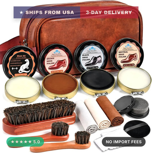 Shoe polish kit pcs - shoe, pcs,