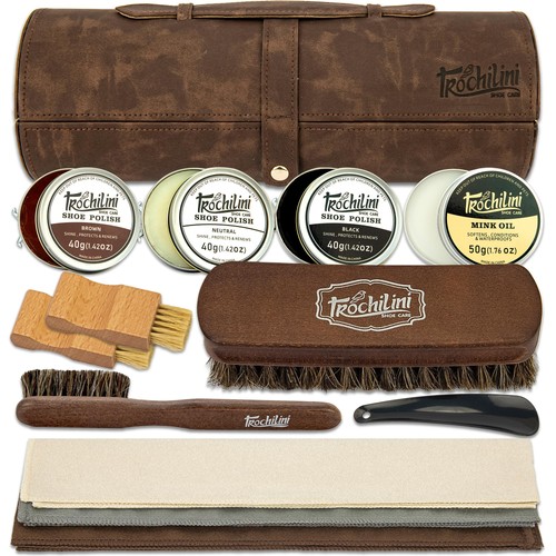 13pc shoe polish shine kit - shoe,