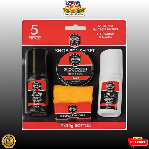 Shoetreats piece shoe polish - 5-piece,