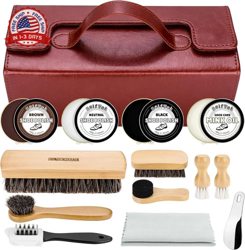 Shoe shine kit pcs - shine,