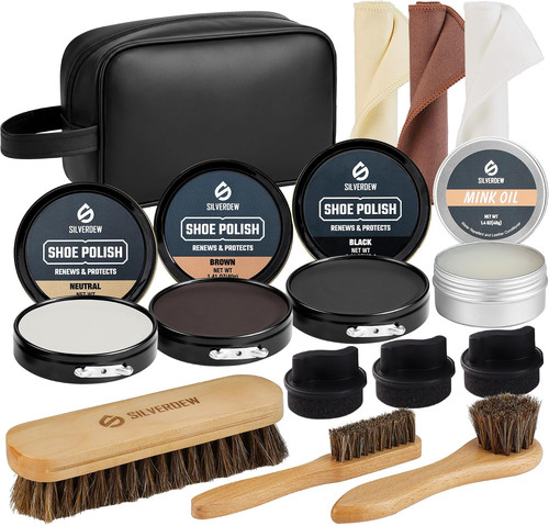14pcs shoe polish kit - shoe,