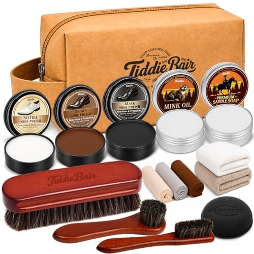 Shoe leather polish kit - polish, kit,