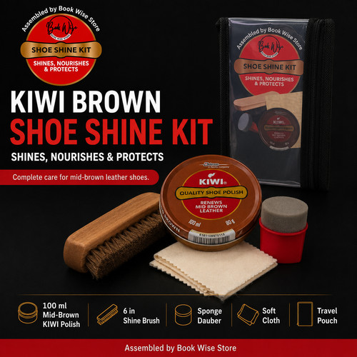 Shoe shine kit - with, kiwi