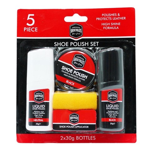 5pcs shoe polish set neutral - 5pcs, &