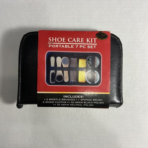 Portable shoe care - shoe, kit
