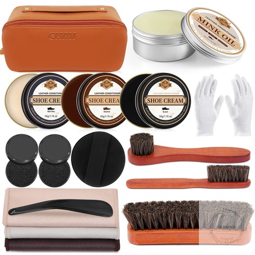 16pcs leather shoe polish - leather,