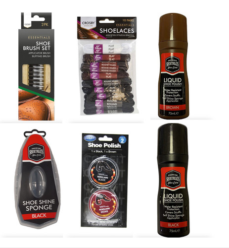 Shoe polish shine - shine, sponge