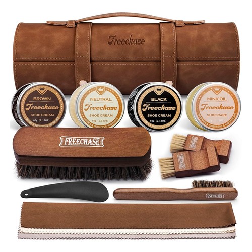 Leather shoe polish kit for - polish,