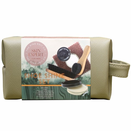 Shoe shine polish kit - shine, set
