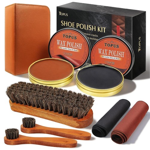 Black brown leather - brown,