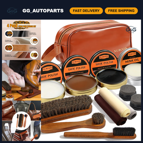 13pcs complete shoe shine kit - 13pcs,