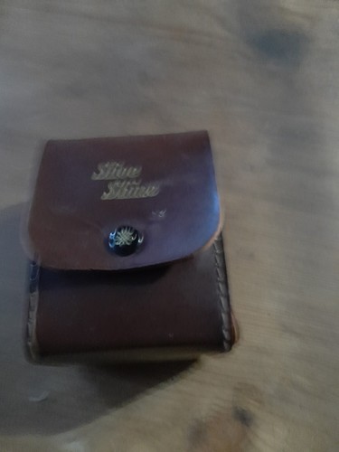 Shoe shine kit brown - shine, in