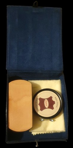 Never used shoe - never, polish