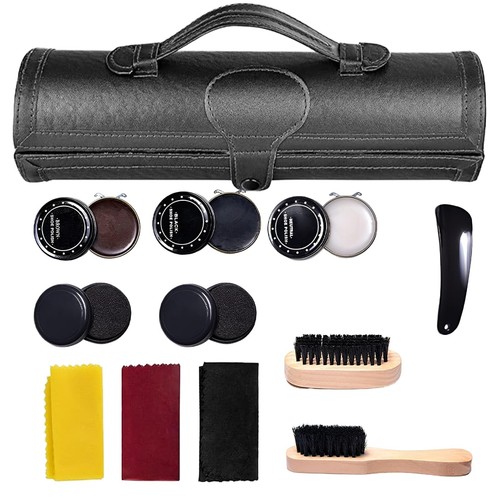 Shoe polish kit 12pcs - shoe,