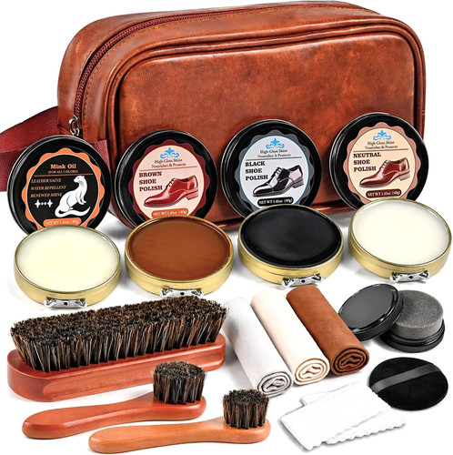 Shoe polish kit pcs - shoe, pcs,