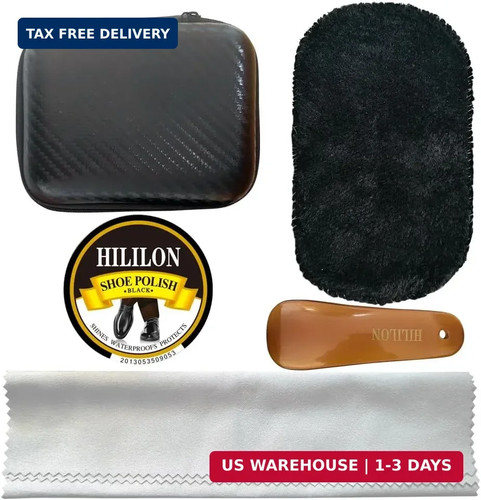 Black shoe polish - polish, for