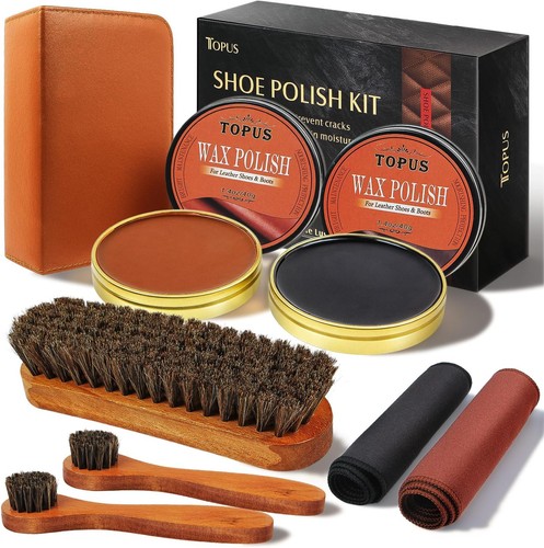 Shoe polish kit - , 8pc
