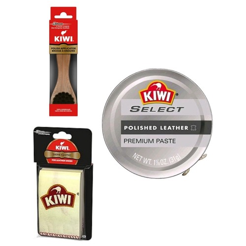 Kiwi black shoe polish care - shoe,