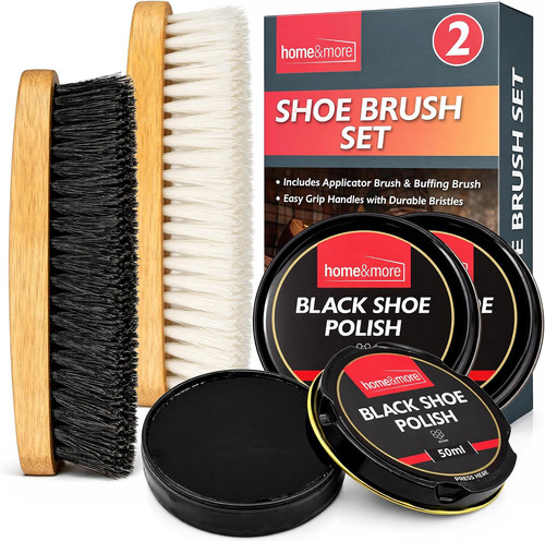 Pack black shoe polish - 3, kit