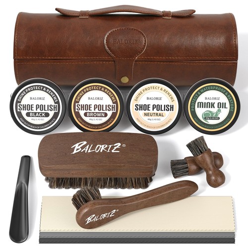 Shoe shine kit for men - kit, &
